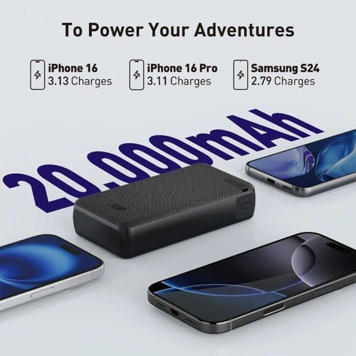 جودا - بطارية جودا نانو متنقلة بسعة 20000 مللي أمب...