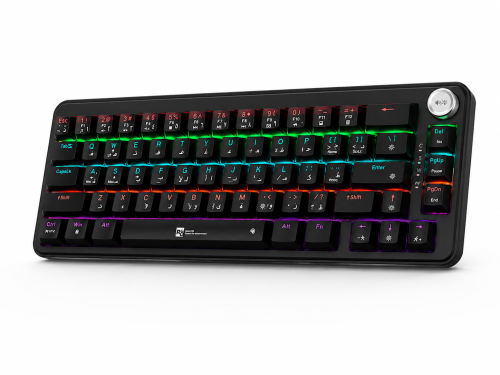 R8- كيبورد قيمنق احترافي اسود 67 مفتاح K1002