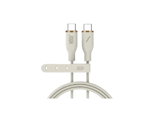 كيبل تايب سي - جودا 60 واط بطول 1 متر متعدد الالوا...