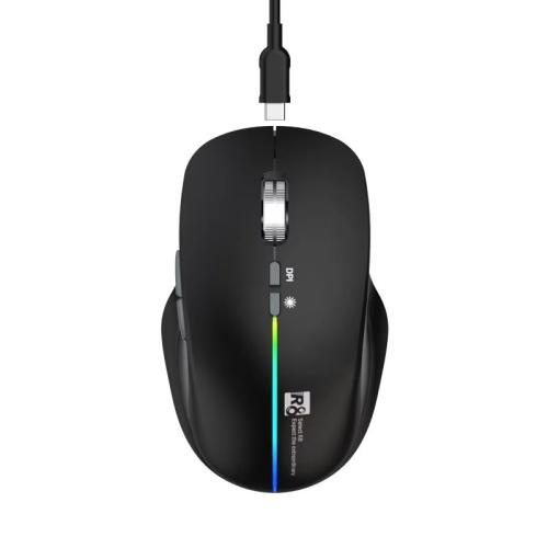 R8-ماوس قيمنق وايرلس G302-اسود