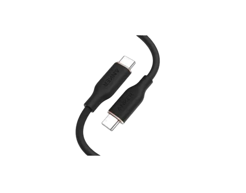 كيبل تايب سي - انكر بطول 0.9 سم اسود