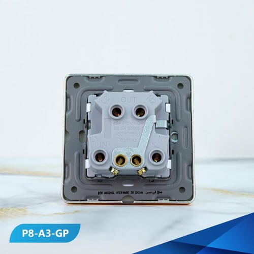 مفتاح مكيف 7×7لولي وذهبي