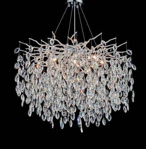 ثريا كرستال قروش فضي كرستال 7002