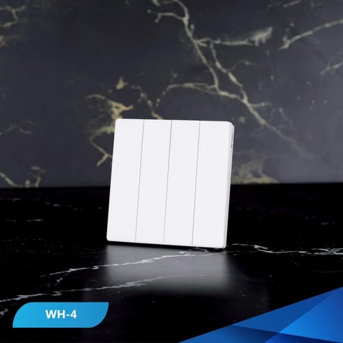 مفتاح رباعي بيانو أبيض خشبي