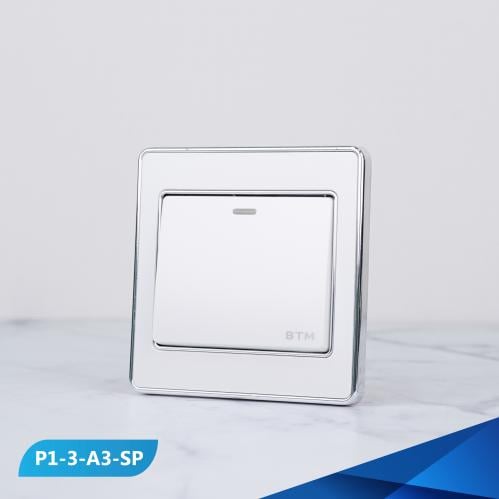 مفتاح مفرد دركسون 3 خط لون لولي + فضي صيني BTM/A3-...