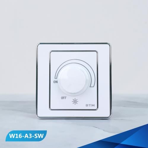 مفتاح ديمر لمبة 1000W أبيض وفضي