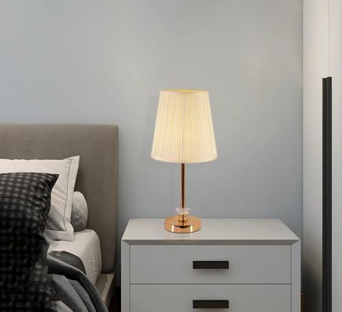 ابجورة طاولة 40 سم ذهبي