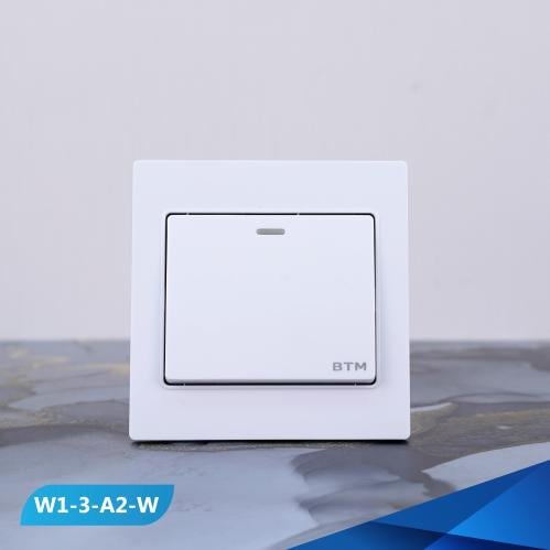 مفتاح مفرد دركسون 3 مسمار لون ابيض