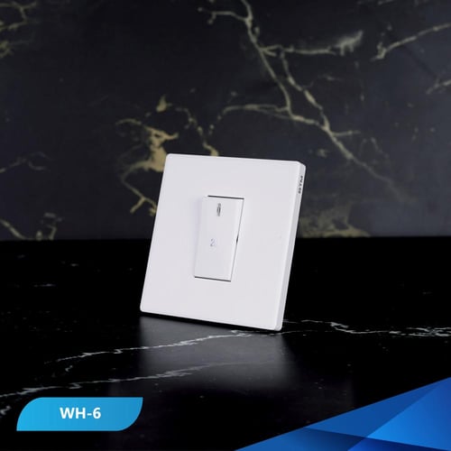 مفتاح سخان بيانو أبيض خشبي