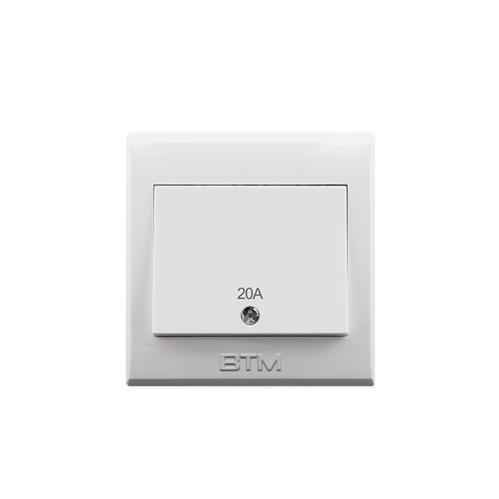 مفتاح سخان 7×7/ 20امبير ماليزي ابيض BTM-W22 موديل...