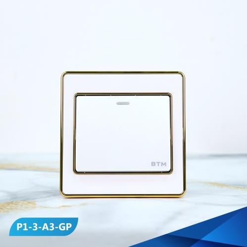 مفتاح مفرد دركسون 3 مسمار لون لولي وذهبي