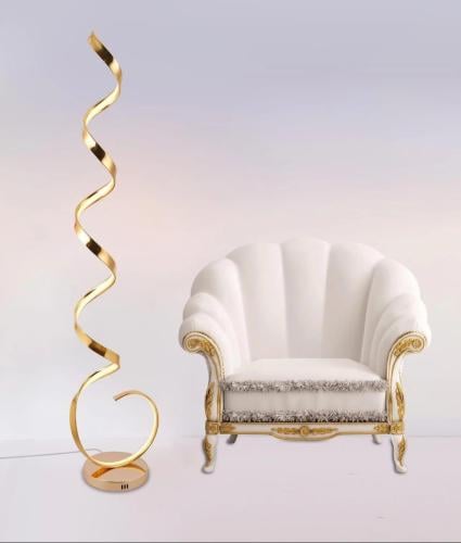 ابجورة ارضية LED ستيل 3 اضاءات