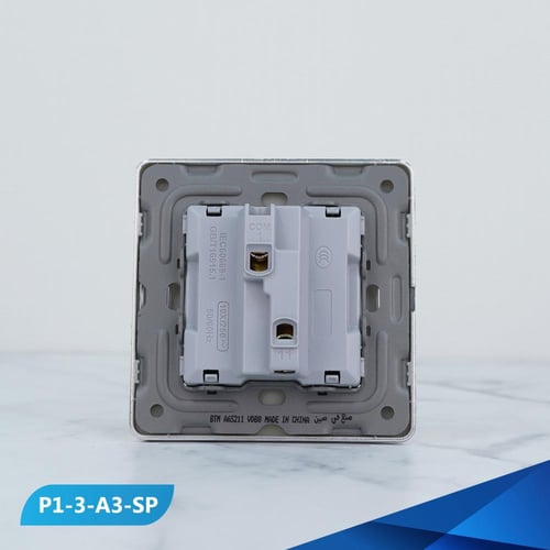 مفتاح مفرد لون لولي مع فضي