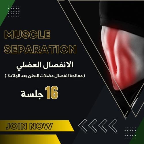16 جلسة معالجة الانفصال العضلي بعد الولادة
