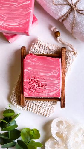 صابونة ماء الورد الطبيعية ( حجم كبير )