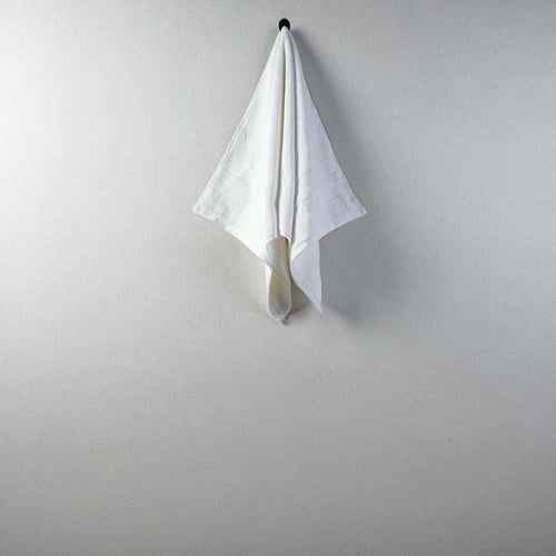 منشفة قطن 100% – أبيض عدد القطع 1