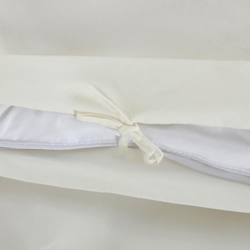 مفرش بلانكا فندقي قطن كريمي فاخر