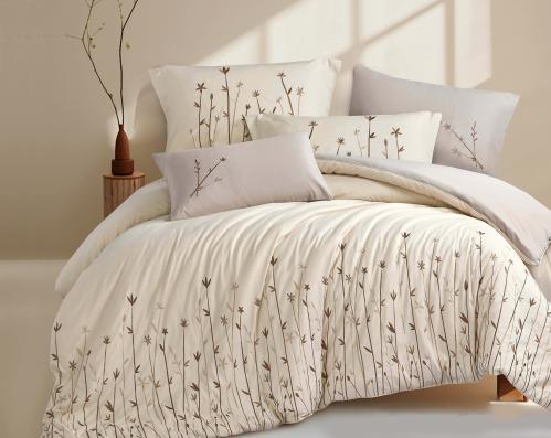 مفرش نجود صيفي بيج مشجر