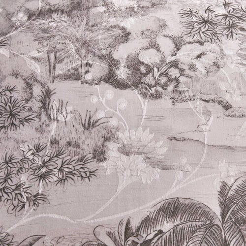 مفرش إشراق صيفي مزدوج قطن تنسل فاخر كافيه برسومات...