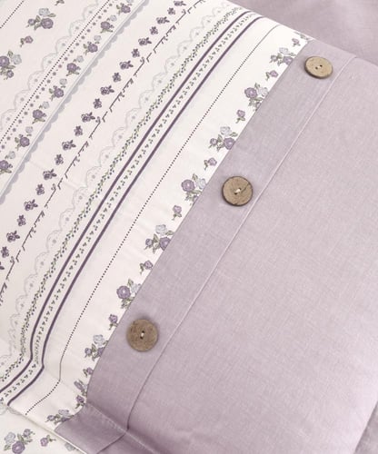 مفرش مضاوي مفرد ونص قطن كريمي وموف متعدد الرسومات...