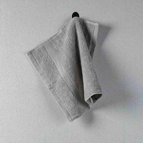 منشفة قطن 100% – رصاصي فاتح عدد القطع 1