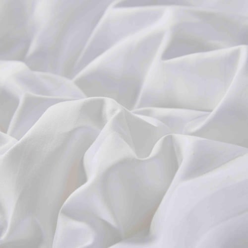 مفرش فندقي نداف قطن مزدوج أبيض 250 غرزة عدد القطع...