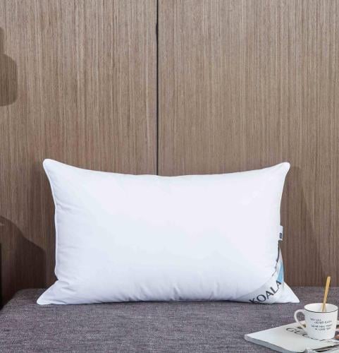 وسادة كوالا الفندقية (قطن) بديل الريش سماكة متوسطة