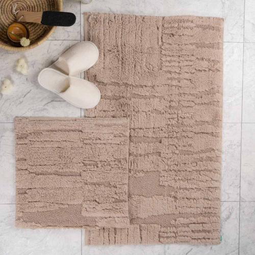 طقم دعاسة أرضية نورا تركي فرو بيج عدد القطع 2