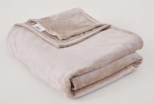 بطانية شتوي مخمل ناعم روز