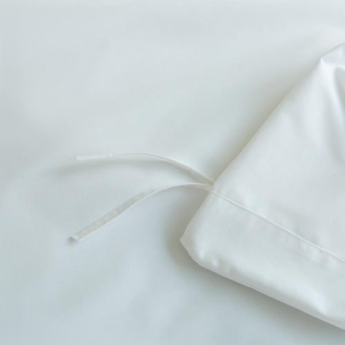 مفرش جنات قطن مزدوج أبيض ورصاصي عدد القطع 7