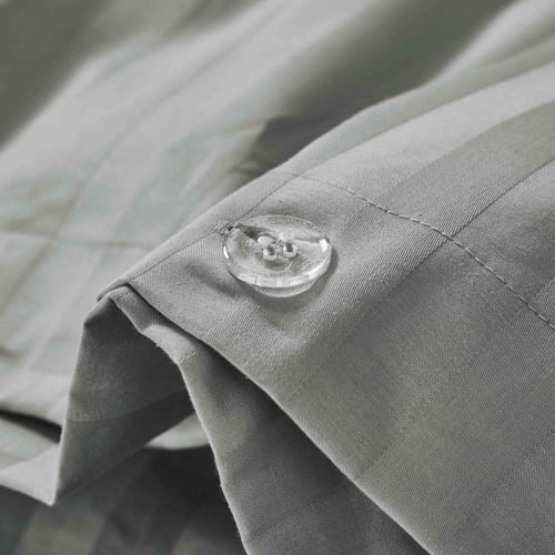 مفرش فندقي نداف قطن مزدوج رصاصي 250 غرزة عدد القطع...