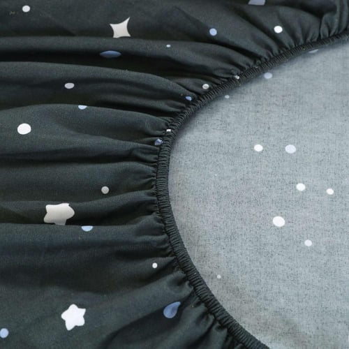 مفرش أطفال تيمون صيفي مفرد ونص أبيض وأسود برسومات...