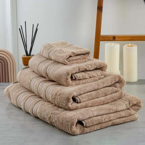 منشفة قطن 100% – بيج عدد القطع 1