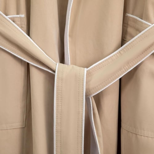 روب منزلي نداف قطن 100% فاخر بيج