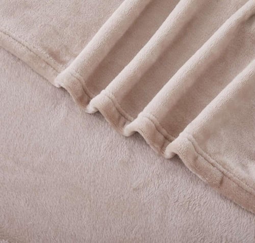 بطانية شتوي مخمل ناعم روز