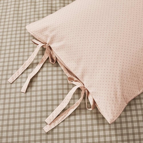 مفرش إشراقة صيفي مفرد ونص قطن بيج عدد القطع 4