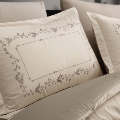 مفرش نجلا صيفي بيج غامق