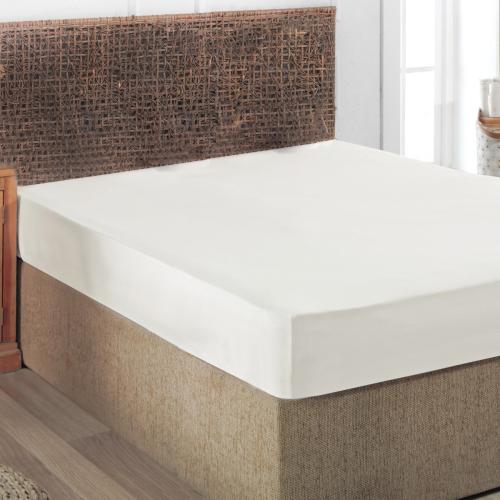 شرشف تركي صيفي كريمي مطاط قطن