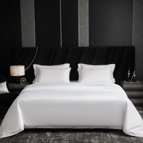 مفرش دينا فاخر من التنسل الفاخر أبيض