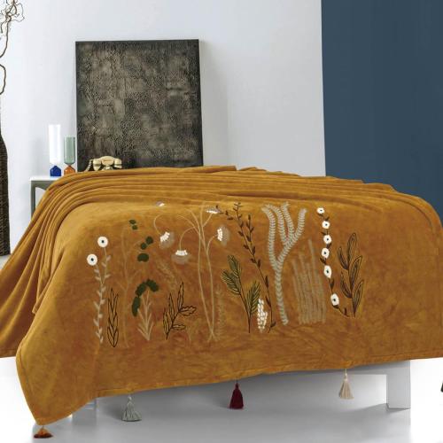 بطانية رانا شتوي فرو ناعم جملي مقاس 240 × 180سم