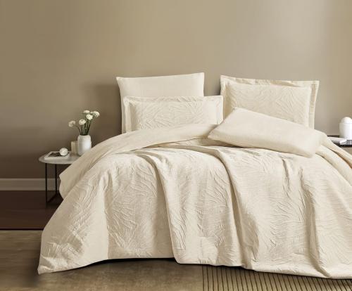 مفرش نيرا فائق النعومة كريمي