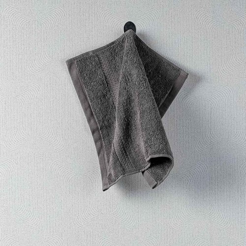 منشفة قطن 100% – رصاصي غامق عدد القطع 1