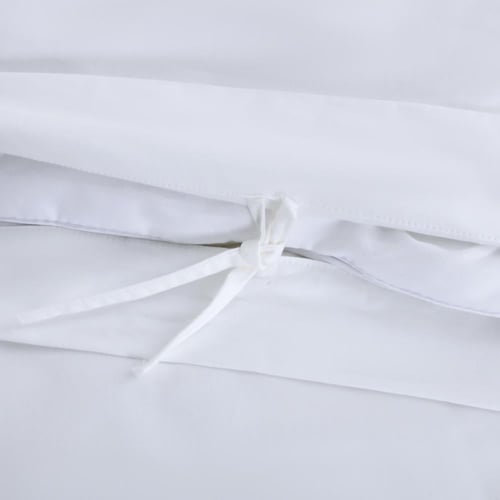 مفرش بلانكا فندقي قطن أبيض فاخر