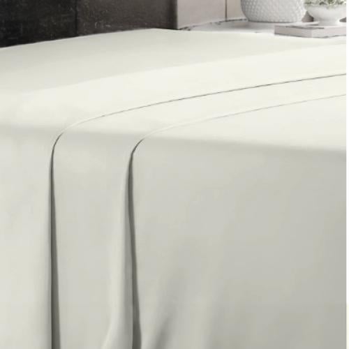 شرشف غطاء تركي صيفي كريمي قطن مزدوج 260x240 سم