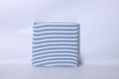 وسادة مقعد- نداف - من الفوم المرن لون أزرق