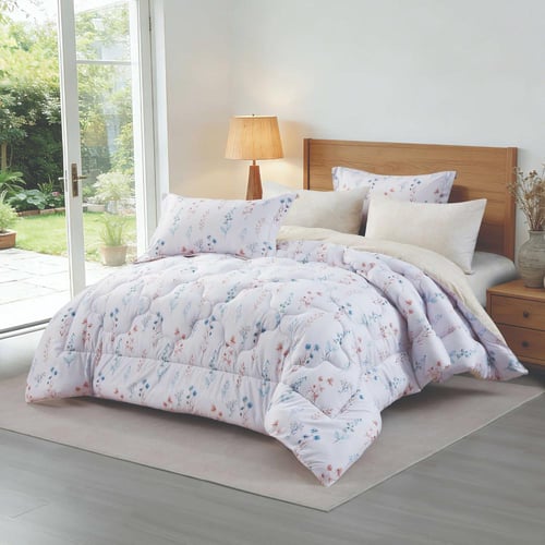 مفرش نوفا صيفي روز فاتح برسومات الزهور