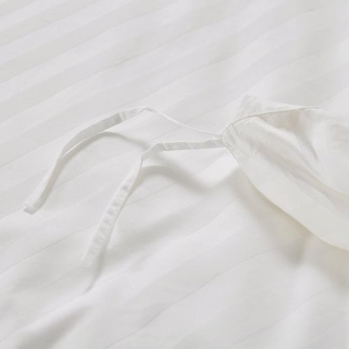 مفرش فندقي نداف قطن مفرد و نص كريمي 250 غرزة عدد ا...