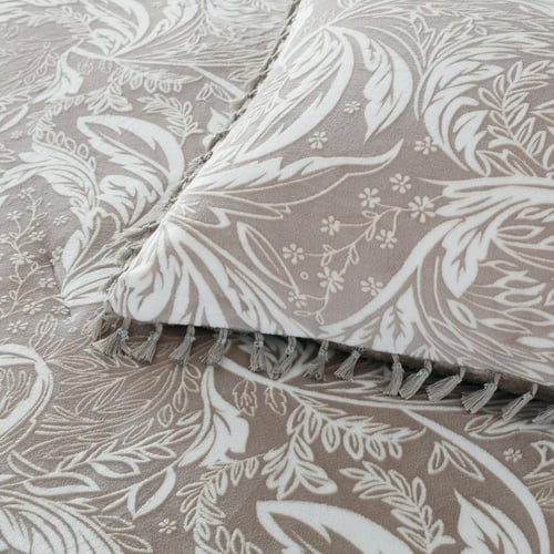 مفرش نجد شتوي فرو جاكارد بني