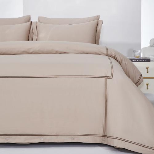 مفرش رولا صيفي فاخر مطرز بيج