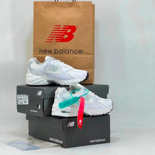 new balance 530 "white silver